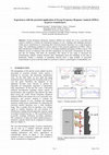 Research paper thumbnail of Experiences with the practical application of Sweep Frequency Response Analysis (SFRA) on power transformers