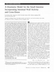 Research paper thumbnail of A dosimetry model for the small intestine incorporating intestinal wall activity and cross-doses