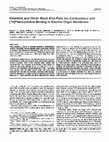 Research paper thumbnail of Ketamine and ditran block end-plate ion conductance and [3H]phencyclidine binding to electric organ membrane