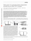 Research paper thumbnail of Attenuation of a phosphorylation-dependent activator by an HDAC–PP1 complex