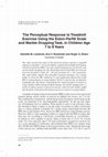 Research paper thumbnail of The perceptual response to treadmill exercise using the Eston-Parfitt scale and marble dropping task, in children age 7 to 8 years