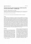 Research paper thumbnail of The effect of soil water content, soil temperature, soil pH-value and the root mass on soil CO2 efflux – A modified model Sascha