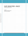 Research paper thumbnail of GAP ANALYSIS – Here Already Courier Service (HACS)