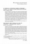 Research paper thumbnail of 'От споров об астрологии к новой астрономии? К вопросу об одной историографической проблеме,' Вопросы истории естествознания и техники, 4 (2015), 625-41.