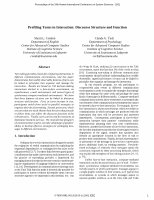 Research paper thumbnail of Profiling turns in interaction: Discourse structure and function