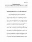 Research paper thumbnail of The Role of Social-Cultural Practices in the HIV/AIDS epidemic in Africa