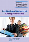 Research paper thumbnail of Institutional Aspects of Entrepreneurship