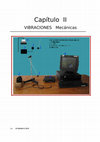 Research paper thumbnail of CAPITULO II FISICA II VIBRACIONES MECANICAS