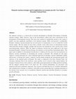 Research paper thumbnail of Domestic tourism strategies and its implications on economic growth: Case Study of Rwandan National Parks