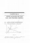 Research paper thumbnail of Aplicaciones de ecuaciones de primer orden