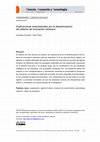 Research paper thumbnail of Implicaciones empresariales por la desarticulación del sistema de innovación mexicano