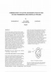 Research paper thumbnail of COMBINED EFEECT OF ELECTRIC AND MAGNETIC FIELDS OF HIGH VOLTAGE TRANSMISSION LINES ON METALLIC PIPELINES