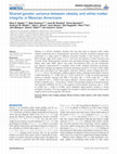 Research paper thumbnail of Shared genetic variance between obesity and white matter integrity in Mexican Americans