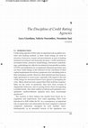 Research paper thumbnail of The Discipline of Credit Rating Agencies