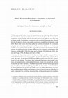 Research paper thumbnail of Which Economic Freedoms Contribute to Growth? A Comment