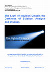 Research paper thumbnail of The light of intuition dispels the darkness of science. Analyse and discuss.