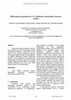 Research paper thumbnail of Differential navigation for UAV platforms with mobile reference station