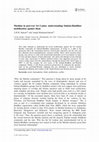 Research paper thumbnail of Muslims in post-war Sri Lanka: understanding Sinhala-Buddhist mobilization against them