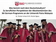 Research paper thumbnail of Was kommt nach dem Deutschstudium? Zu beruflichen Perspektiven der Absolvent(inn)en des BA German-Programms an der University Putra Malaysia