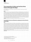 Research paper thumbnail of Tree communities of white-sand and terra-firme forests of the upper Rio Negro