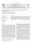 Research paper thumbnail of Impact characterization of glass/epoxy composite plates: An experimental and numerical study