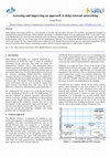 Research paper thumbnail of Assessing and improving an approach to delay-tolerant networking