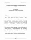 Research paper thumbnail of La condición del amor. Alain Badiou y el procedimiento genérico amoroso (2012)