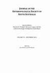 Research paper thumbnail of Special Edition: Norman B. Tindale’s Research Legacy and the Cultural Heritage of Indigenous Australians (Journal of the Anthropological Society of South Australia)