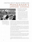 Research paper thumbnail of Creating Beauty Behind Barbed Wire: Manzanar’s Japanese Gardens