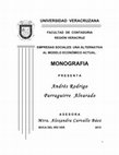 Research paper thumbnail of Monografía: Empresas Sociales una Alternativa para el Modelo Económico Actual