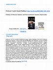 Research paper thumbnail of Professor Loutfy Hamid Madkour http://orcid.org/0000-0002-3101-8356