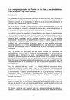 Research paper thumbnail of Los desagües pluviales del Partido de La Plata y sus alrededores. Plan de Acción - Ing. Pedro Beniot.