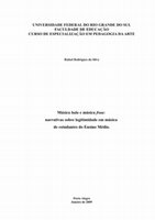 Research paper thumbnail of Música bala e música frau: consumos musicais e narrativas sobre legitimidade em música de estudantes do Ensino Médio