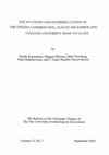 Research paper thumbnail of Excavations and Interpretations of the Oneida Cameron Site, August-December 2009: Colgate University SOAN 353 Class