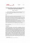 Research paper thumbnail of Psychological defense mechanisms and coping mechanisms in non-psychotic major depressive disorder