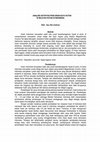 Research paper thumbnail of ANALISIS AKTIVITAS PENCURIAN KAYU HUTAN DI WILAYAH HUTAN DI INDONESIA