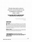 Research paper thumbnail of Asociación de polimorfismos en DNA mitocondrial y diabetes mellitus tipo 2 Descriptive study of the current status of the pediatric practice in Antioquia