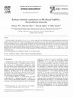 Research paper thumbnail of Reduced thermal conductivity in Pb-alloyed AgSbTe2 thermoelectric materials