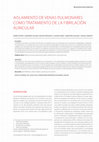 Research paper thumbnail of AISLAMIENTO DE VENAS PULMONARES COMO TRATAMIENTO DE LA FIBRILACIÓN AURICULAR