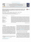 Research paper thumbnail of Differential diagnosis of a progressive neuromuscular disorder using bioarchaeological and biogeochemical evidence from a bronze age skeleton in the UAE