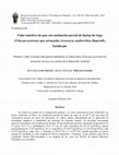 Research paper thumbnail of Valor nutritivo de pan con sustitución parcial de harina de trigo (Triticum aestivum) por arracacha (Arracacia xanthorrhiza Bancroft), fortificado