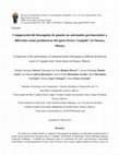 Research paper thumbnail of Comparación del desempeño de paneles no entrenados pertenecientes a diferentes zonas productoras del queso fresco “cuajada” en Oaxaca, México