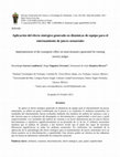 Research paper thumbnail of Aplicación del efecto sinérgico generado en dinámicas de equipo para el entrenamiento de jueces sensoriales