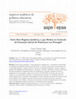 Research paper thumbnail of Entre dois regimes jurídicos, o que mudou no currículo da formação inicial de professores em Portugal? | Between two legal regimes, what has changed in the curriculum of initial teacher education in Portugal?