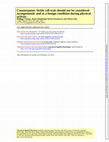 Research paper thumbnail of Point:Counterpoint: Sickle cell trait should/should not be considered asymptomatic and as a benign condition during physical activity