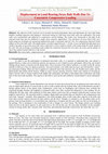 Research paper thumbnail of Displacement in Load Bearing Straw Bale Walls Due To Concentric Compressive Loading