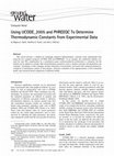 Research paper thumbnail of Using UCODE_2005 and PHREEQC To Determine Thermodynamic Constants from Experimental Data