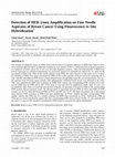 Research paper thumbnail of Detection of HER-2/neu Amplification on Fine Needle Aspirates of Breast Cancer Using Fluorescence in Situ Hybridization