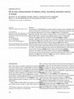 Research paper thumbnail of All-in-one measurement of dietary fibre, including resistant starch, in bread