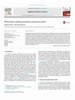 Research paper thumbnail of Photovoltaic module parameters acquisition model